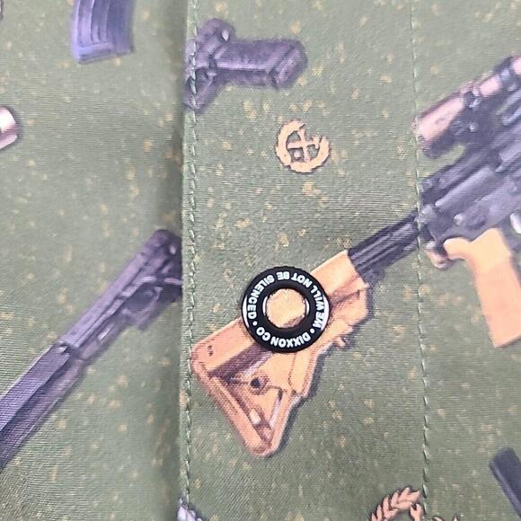 Dixxon Flannel Co "We Will Not Be Silenced" Short Sleeve Mens Size Large Shirt - Picture 4 of 8